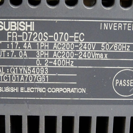 MItsubishi FR-D720S-070-EC Inverter 1.5kW - Maranos.de