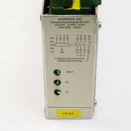 Siemens Sicherheitsschaltgerät 6FM8090-0AS01