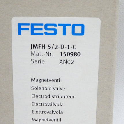 Festo 150980 JMFH-5/2-D-1-C Magnetventil / Neu OVP - Maranos.de