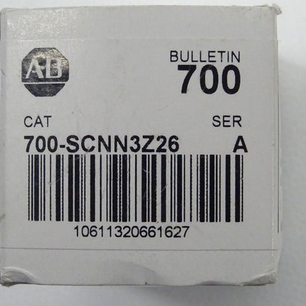 Allen-Bradley / AB / BULLETIN 700 / CAT / 700-SCNN3Z26 / Ser. A
