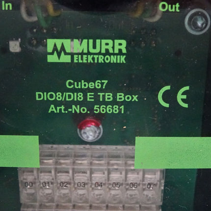 Murr Elektronik Cube67 E/A Klemmen-Erweiterungsmodul 56681 DIO8/DI8