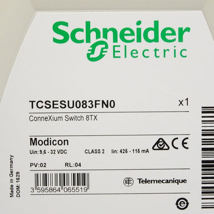 Schneider Electric TCSESU083FN0 Ethernet TCP/IP Switch - Maranos.de