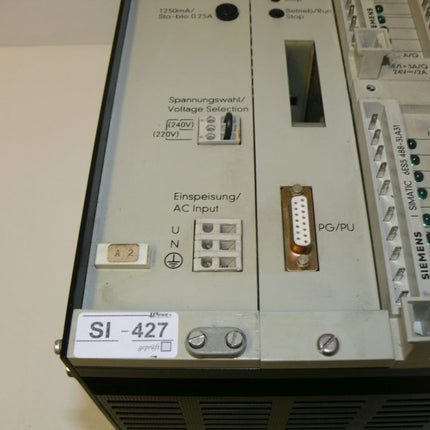 Siemens 6ES5105-3RA11 Simatic S5-105R / 6ES5 905-3RA11 /  6ES5 488-3LA31