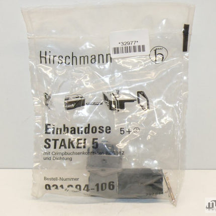 Hirschmann 931694-106 Einbaudose Stakei 5 | Maranos GmbH