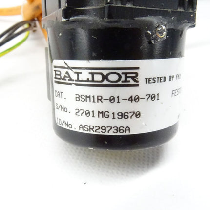 Baldor BSM1R-01-40-701 Servomotor ASR29736A