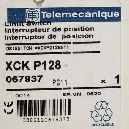 Telemecanique XCK-P XCK-P128 Endschalter / Neu OVP - Maranos.de