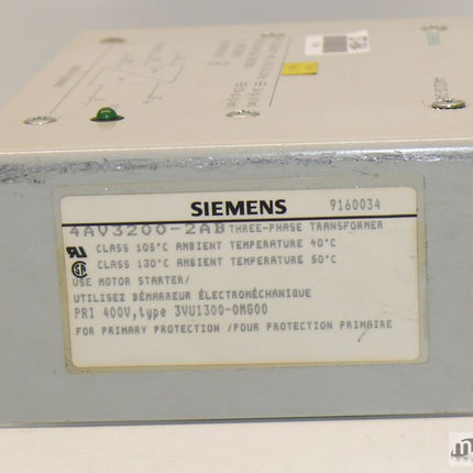 Siemens 4AV3200-2AB Trafo 9160034 Transformator 4AV3 200-2AB