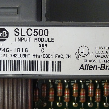 Allen-Bradley 1746-IB16 Input Module SLC500 Ser. C