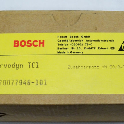 Bosch Servodyn TC1 / Zubehörsatz VM50/B-TC1 / 1070077946-101 / 1070077949-103 / Neu OVP