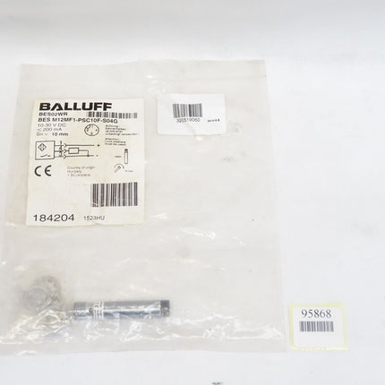 Balluff Induktiver Standardsensor BES02WR BES M12MF1-PSC10F-S04G / Neu OVP