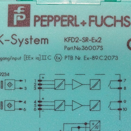 Pepperl+Fuchs K-System KFD2-SR-Ex2 / 36007 S