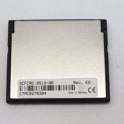 B&R CompactFlash Card 512MB 5CFCRD.0512-06 Rev.E0