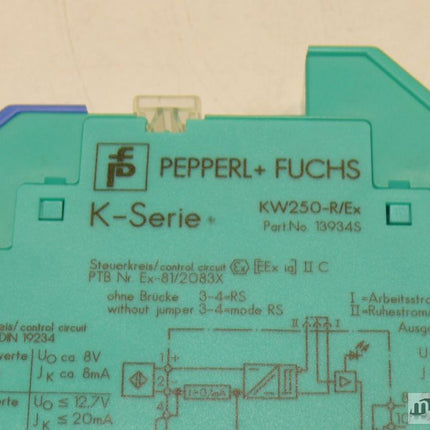 Pepperl+Fuchs KW 250-R/Ex Steuerkreis K-Serie Pepperl+Fuchs KW250-R/Ex