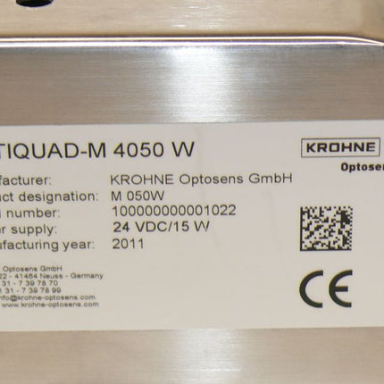 Krohne OPTIQUAD-M 4050 W Spektroskopisches Analysesystem zur Inline-Messung