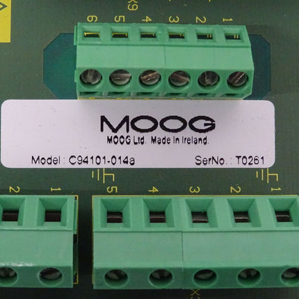 Moog Ltd C94101-014a Anschlussplatine