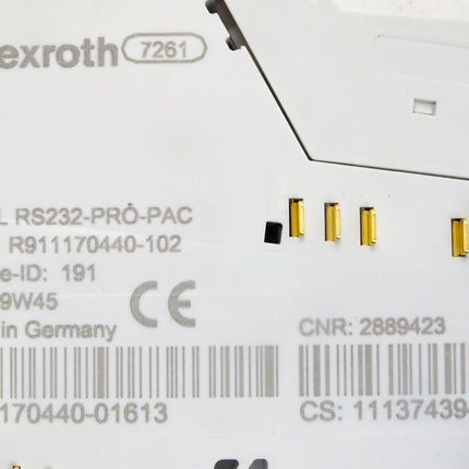 Rexroth R911170440-102 R-IB IL RS232-PRO-PAC / Neu