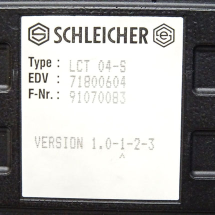 Schleicher LCT 04-S LCT04-S 71800604 Bediengerät Panel - Maranos.de