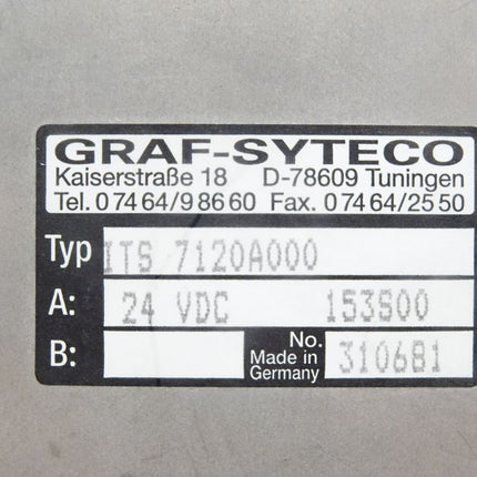 Graf-Syteco ITS7120A000 HMI Panel ITS 712 0A000 - Maranos.de