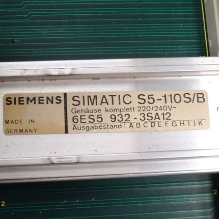 Siemens 6ES5932-3SA12 Gehäuse mit Stromversorgung 6ES5 932-3SA12