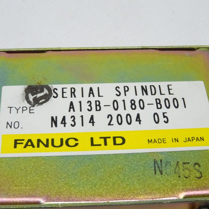 Fanuc JA7A-2 / JA48 / A13B-0180-B001 Serial Spindle