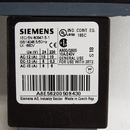 Siemens Sirius 3RT2035-1CL24-3MA0 Leistungsschütz - Maranos.de