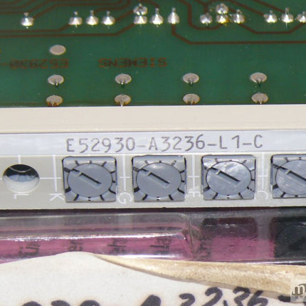 Siemens E52930-A3236-L1-C Platine Karte E52930A3236L1C