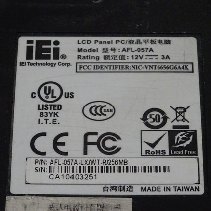 IEI AFL-075A LCD Panel 256MB Display
