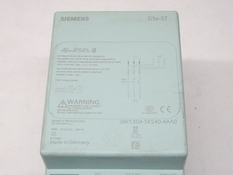 Siemens 3RK1304-5KS40-4AA0 Motorstarter Starter 3RK1 304-5KS40-4AA0