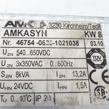 AMK AMKASYN KW8 / 46754-0623-1021038 / v03.10 / Servomodul