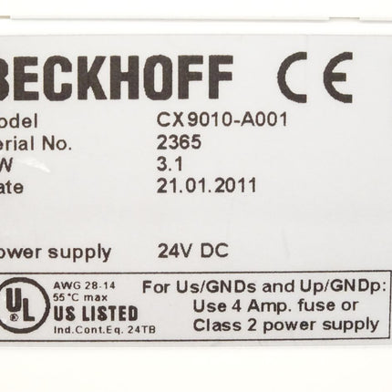 Beckhoff CX9010-A001 - Maranos.de