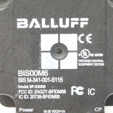 Balluff BIS00M6 BIS M-341-001-S115 HF-Schreib-/Lesekopf