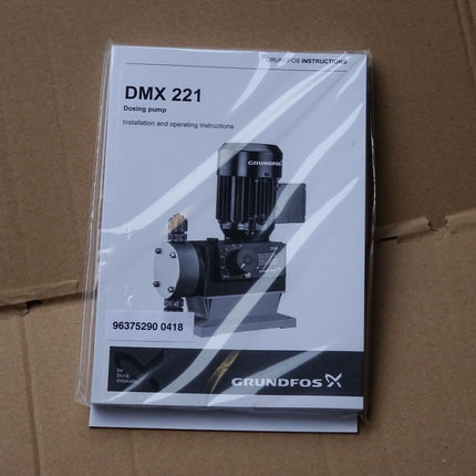Grundfos DMX221 Dosierpumpe Kaiser Motor AMM63ZAA4 DMX50-10 B-PP/E/T-X-G1C6C6X 95701653 / Neu OVP - Maranos.de