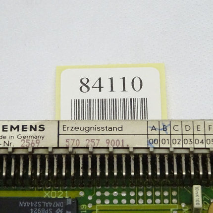 Siemens 570 257.9001.00 / 6FX1125-7BA00 / 6FX1 125-7BA00 / E:B