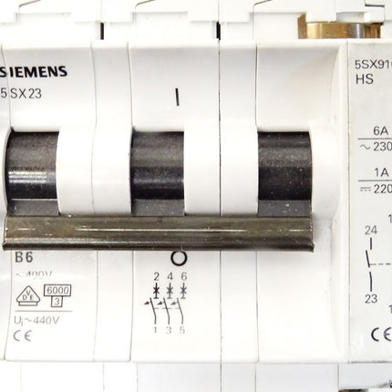 Siemens 5SX23 B6 Leitungsschutzschalter