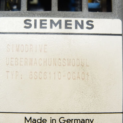 Siemens Simodrive Überwachungsmodul / 6SC6110-0GA01