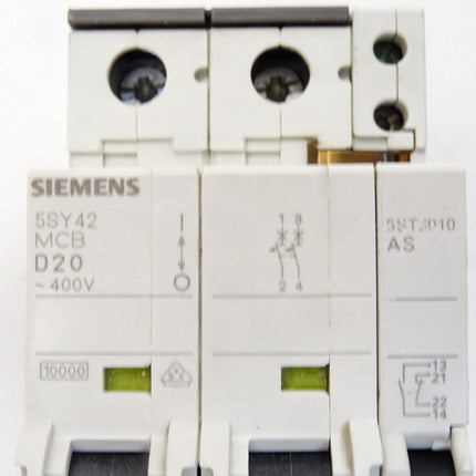 Siemens 5SY4220-8 5SY42 MCB D20 Leitungsschutzschalter