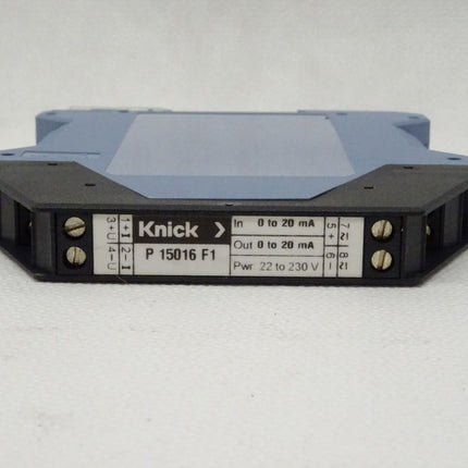Knick VariTrans P 15016 F1 DC-Isolation Amplifier P15016F1 NEU-OVP