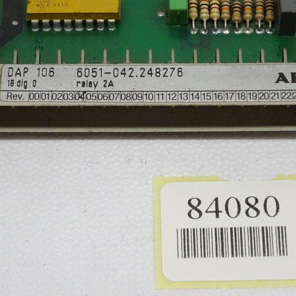 AEG DAP106 6051-042.248276 / Rev4 / 16 dig 0 relay 2A
