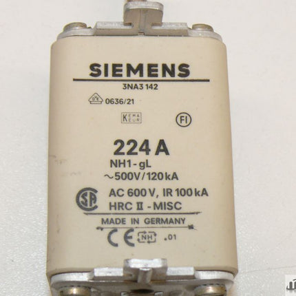 Siemens 3NA3142 NH1-gL Sicherungseinsatz