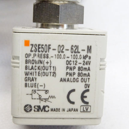 SMC ZSE50F-02-62L-M Digital Pressure Switch - Maranos.de