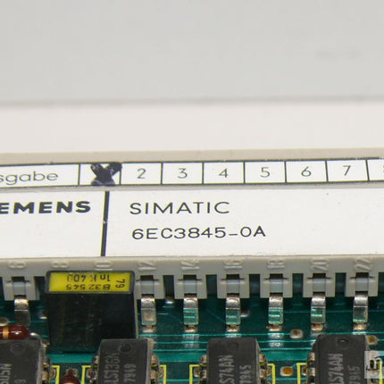 Siemens 6EC3845-0A Simatic C3 6EC3 845-0A Simadyn