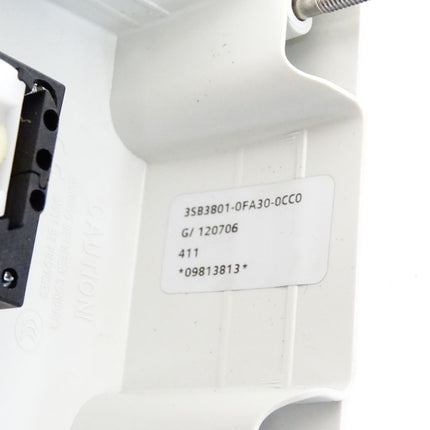 Siemens Pilzdrucktaster schwarz mit Gehäuse 3SB3801-0FA30-0CC0 + 3SB3423-0C