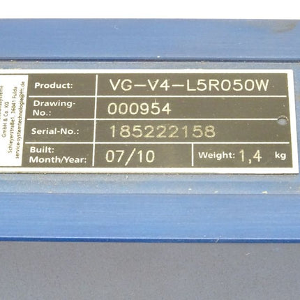 Edag VG-V4-L5R050W Vario Gauge Laser