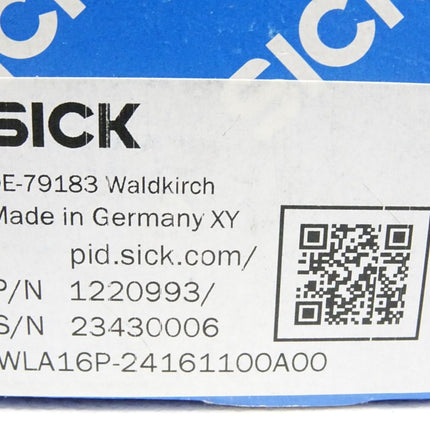 Sick Klein-Lichtschranke 1220993 WLA16P-24161100A00 / Neu OVP - Maranos.de