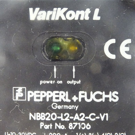 Pepperl+Fuchs VariKont L / NBB20-L2-A2-C-V1 / 87106