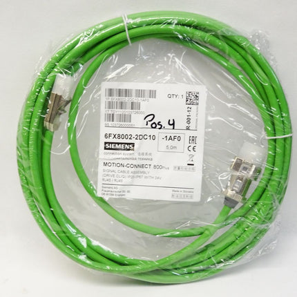 Siemens 6FX8002-2DC10-1AF0 Motion-Connect 800 Plus Kabel 5m / Neu OVP