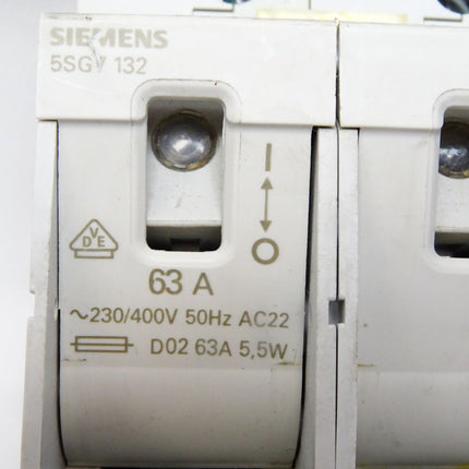 Siemens 5SG7132 63A Lasttrennschalter