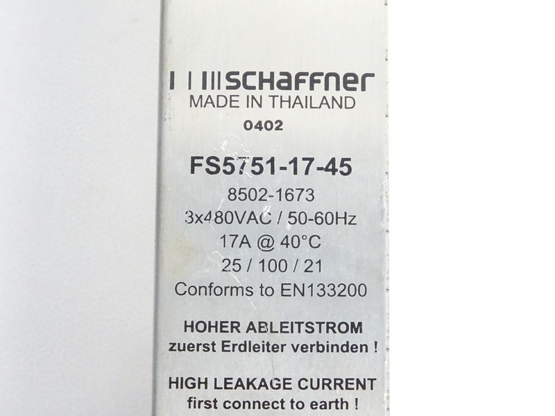 Schaffner FS5751-17-45 /  8502-1673