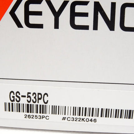 Keyence GS-53PC Ruhestrom Advanced-Modell / Neu OVP - Maranos.de