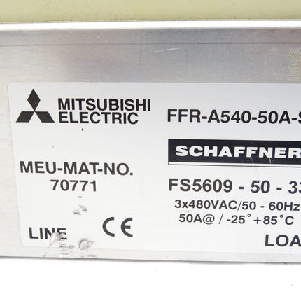 Mitsubishi Inverter FR-A540-15K-EC + Schaffner FFR-A540-50A-SF1